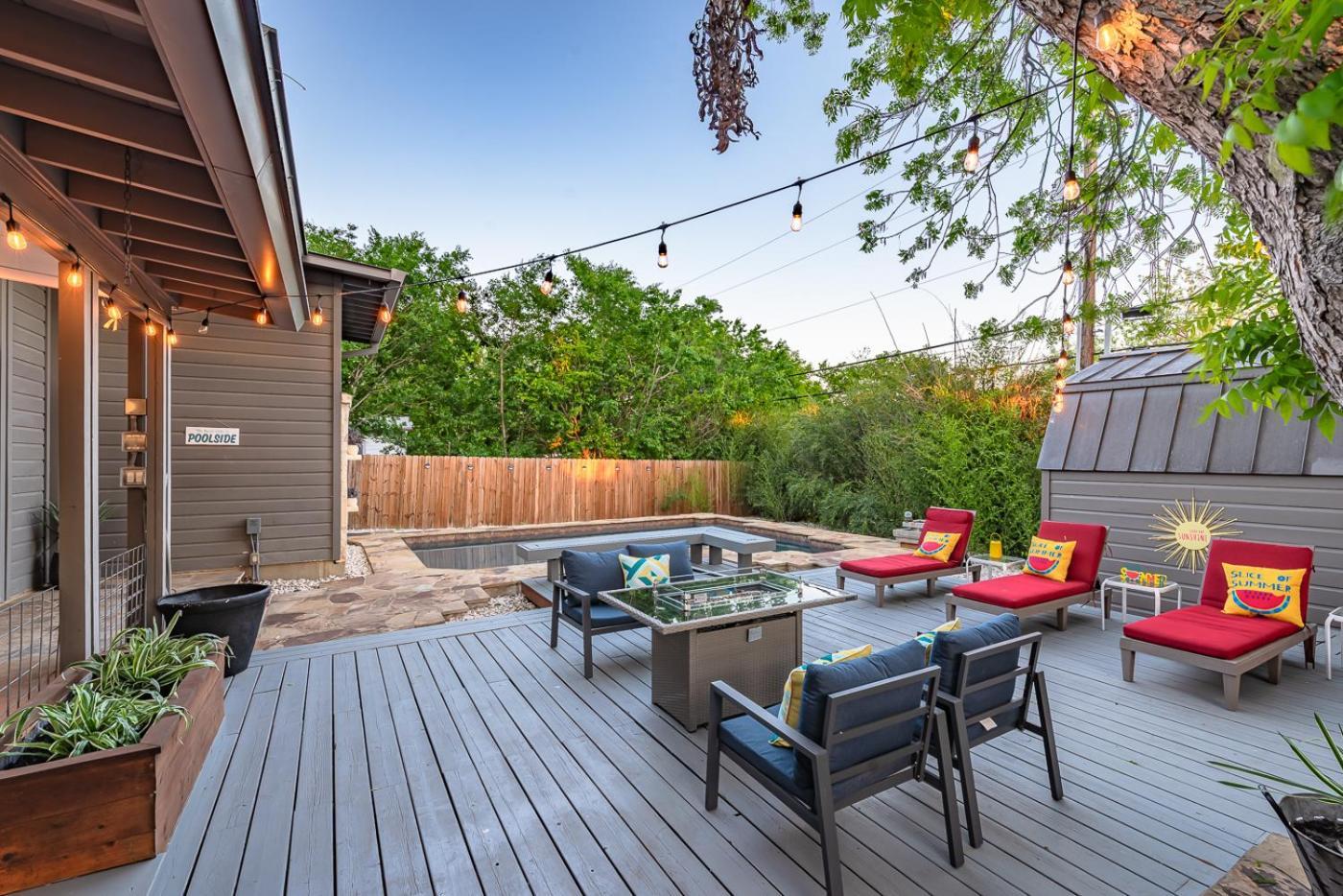 Serene Pool & Firepit In Stunning Home By Airport San Antonio Eksteriør billede